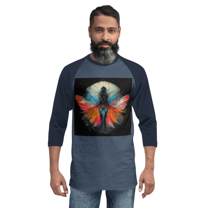 Metamorphosis Fairy Raglan Tee product image (2)