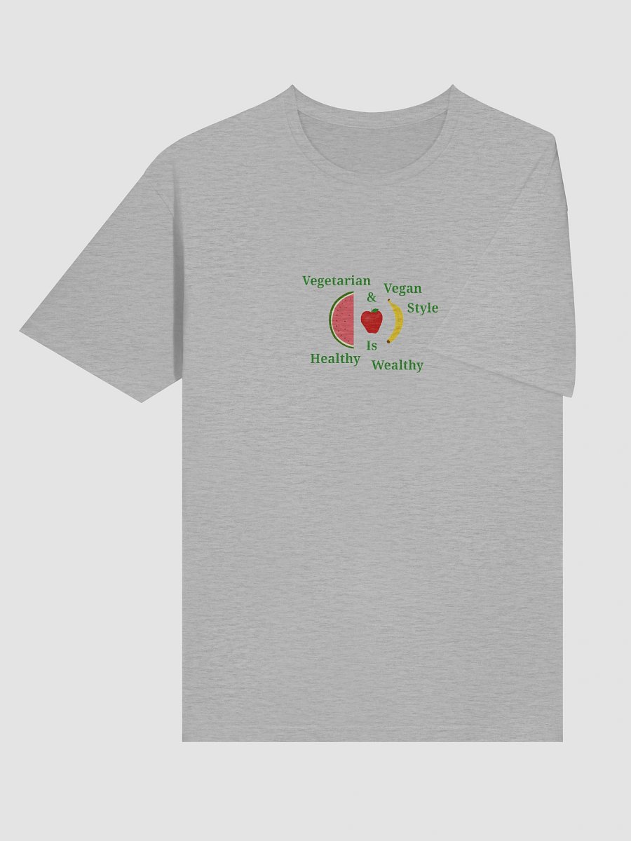 Healthy Wealthy Vegetarian T-Shirt product image (6)