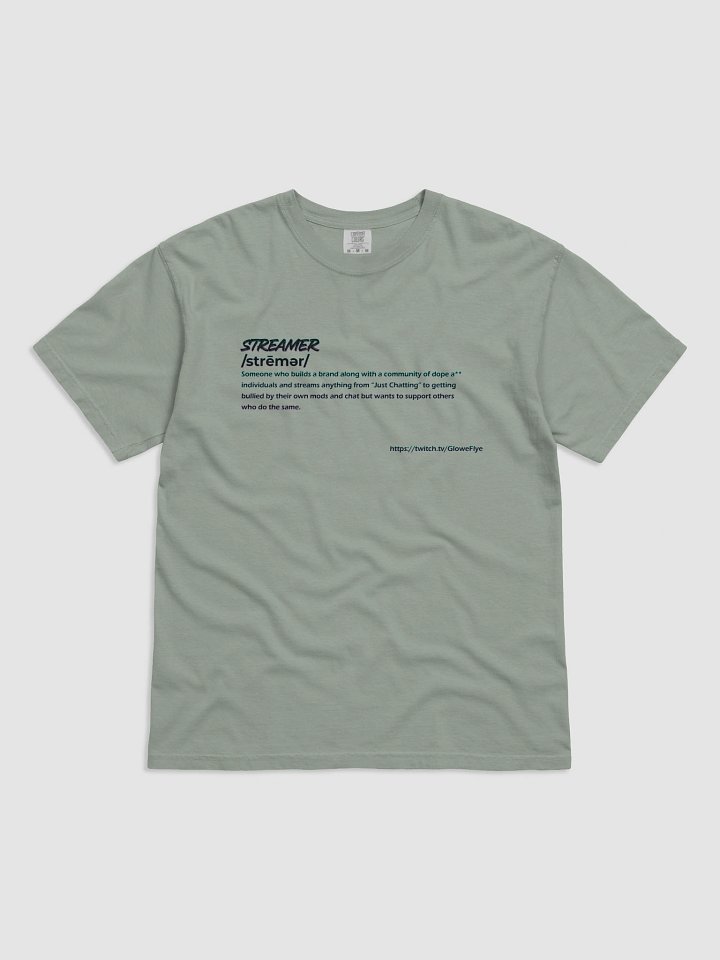 Streamer Definition T-Shirt product image (1)
