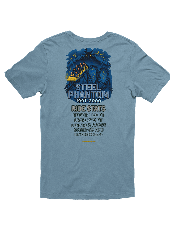 Steel Phantom Roller Coaster Vintage T-Shirt product image (10)