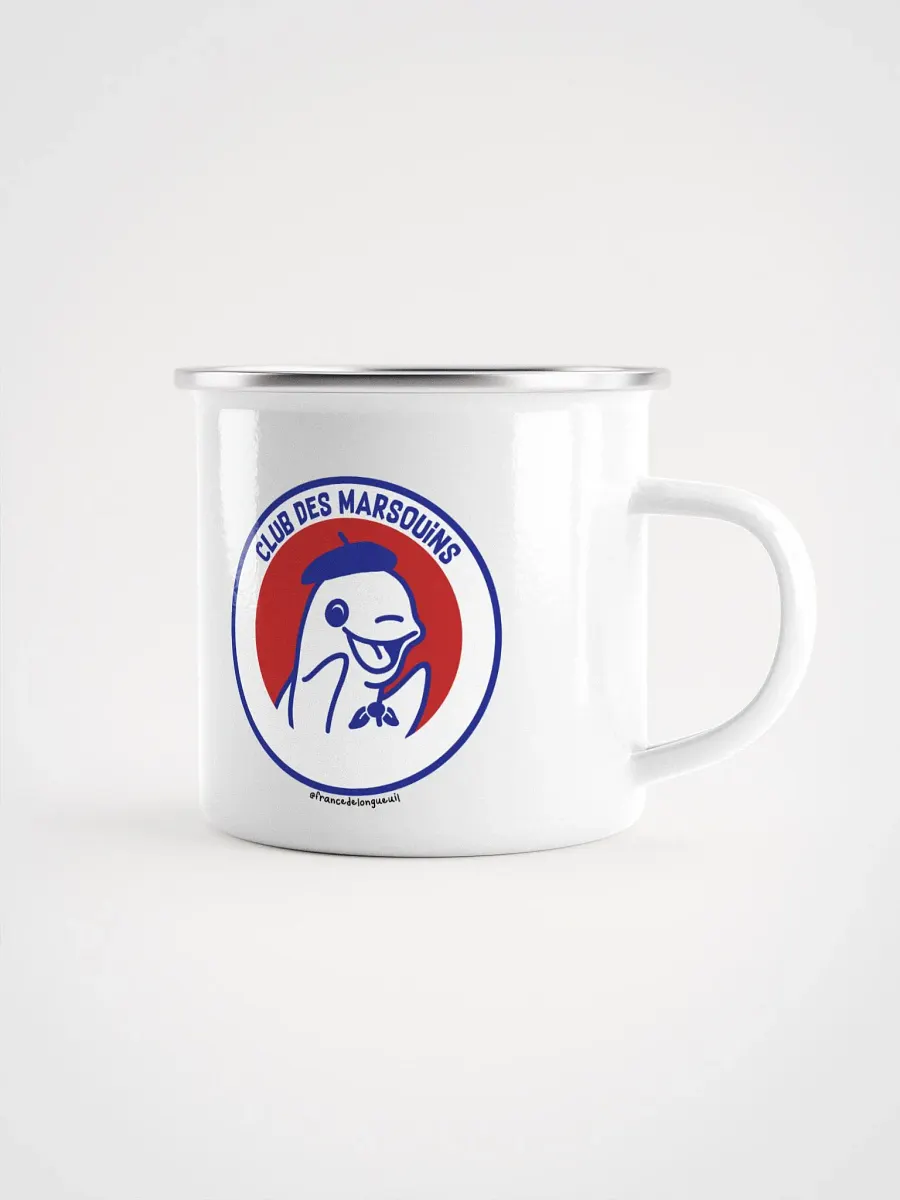 Tasse enamel ''Club des marsouins'' product image (1)