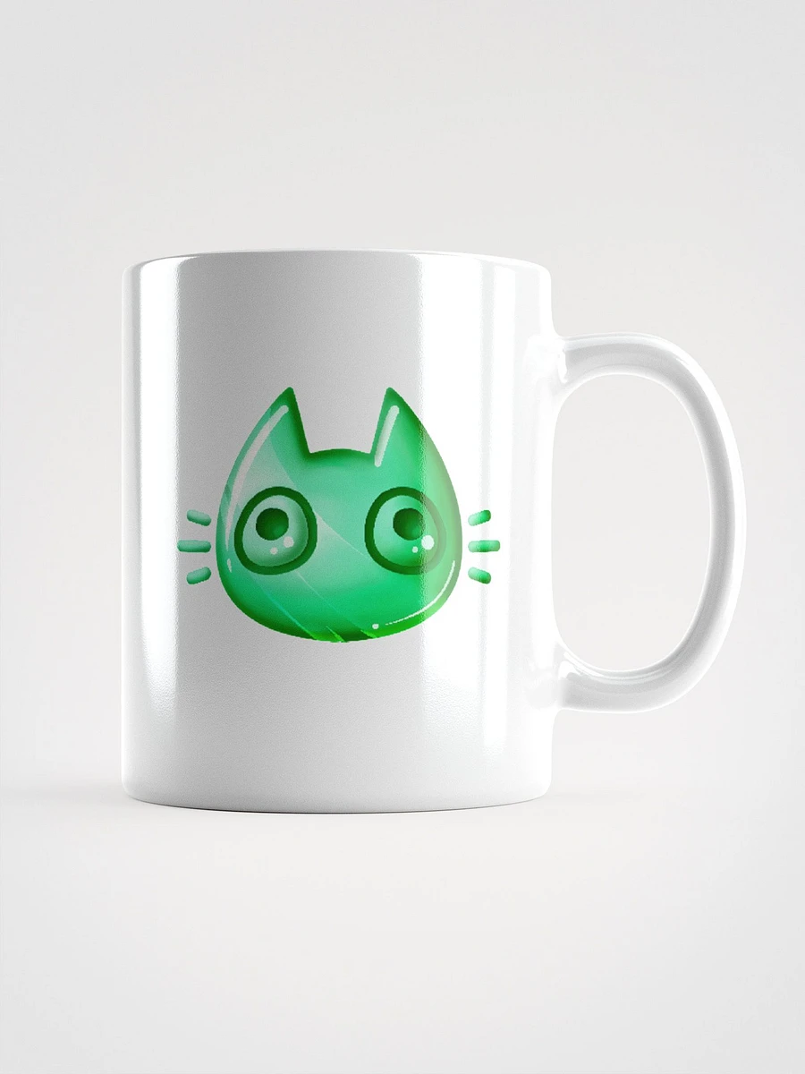 Green Cat Face Mug product image (2)