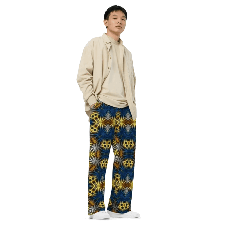 Daisies Kaleidoscope Wideleg Pants product image (3)