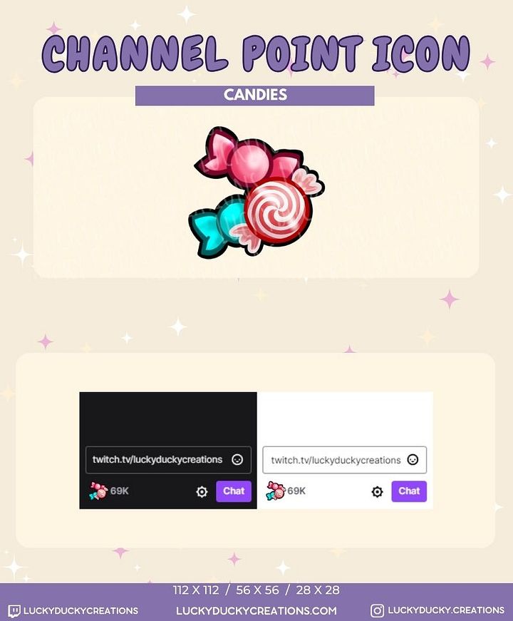 Candies Channel Point Icon product image (1)