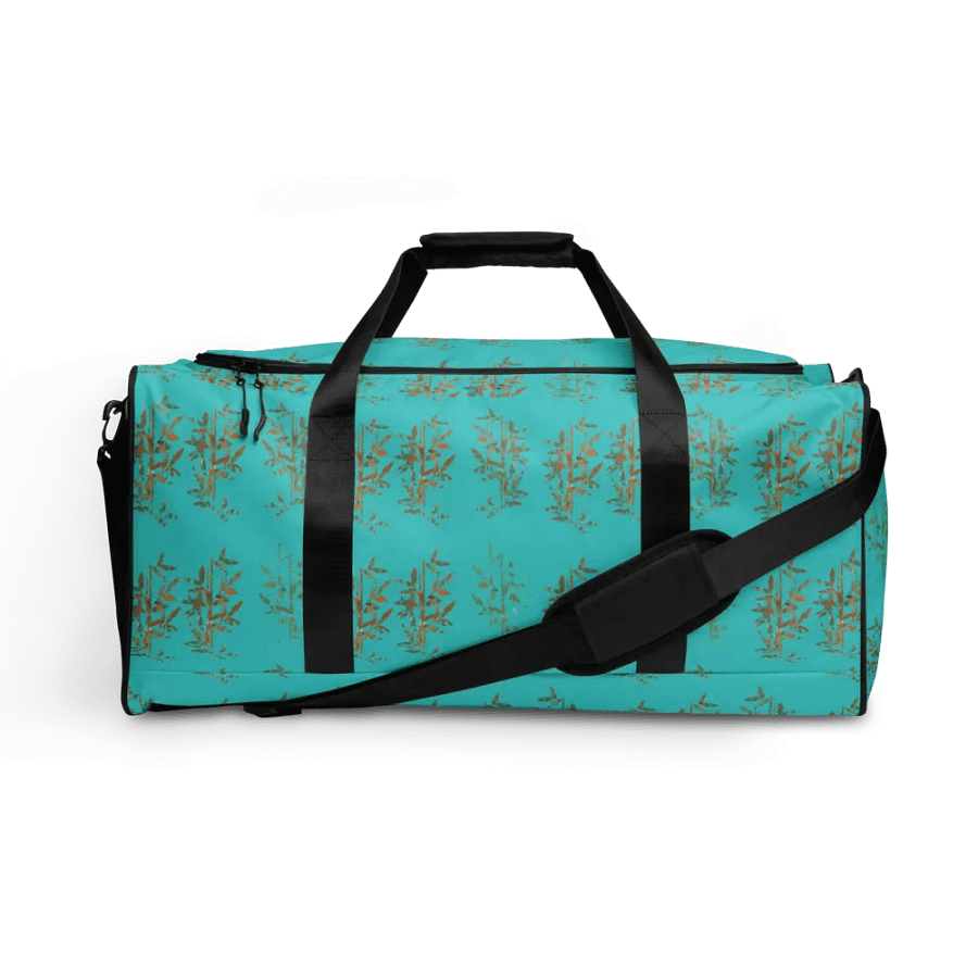 Teal Bamboo Duffel Bag product image (3)