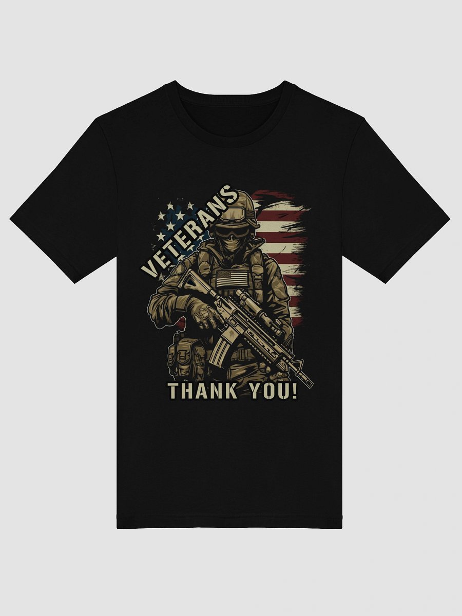 Patriotic Salute Veterans T-Shirt product image (10)