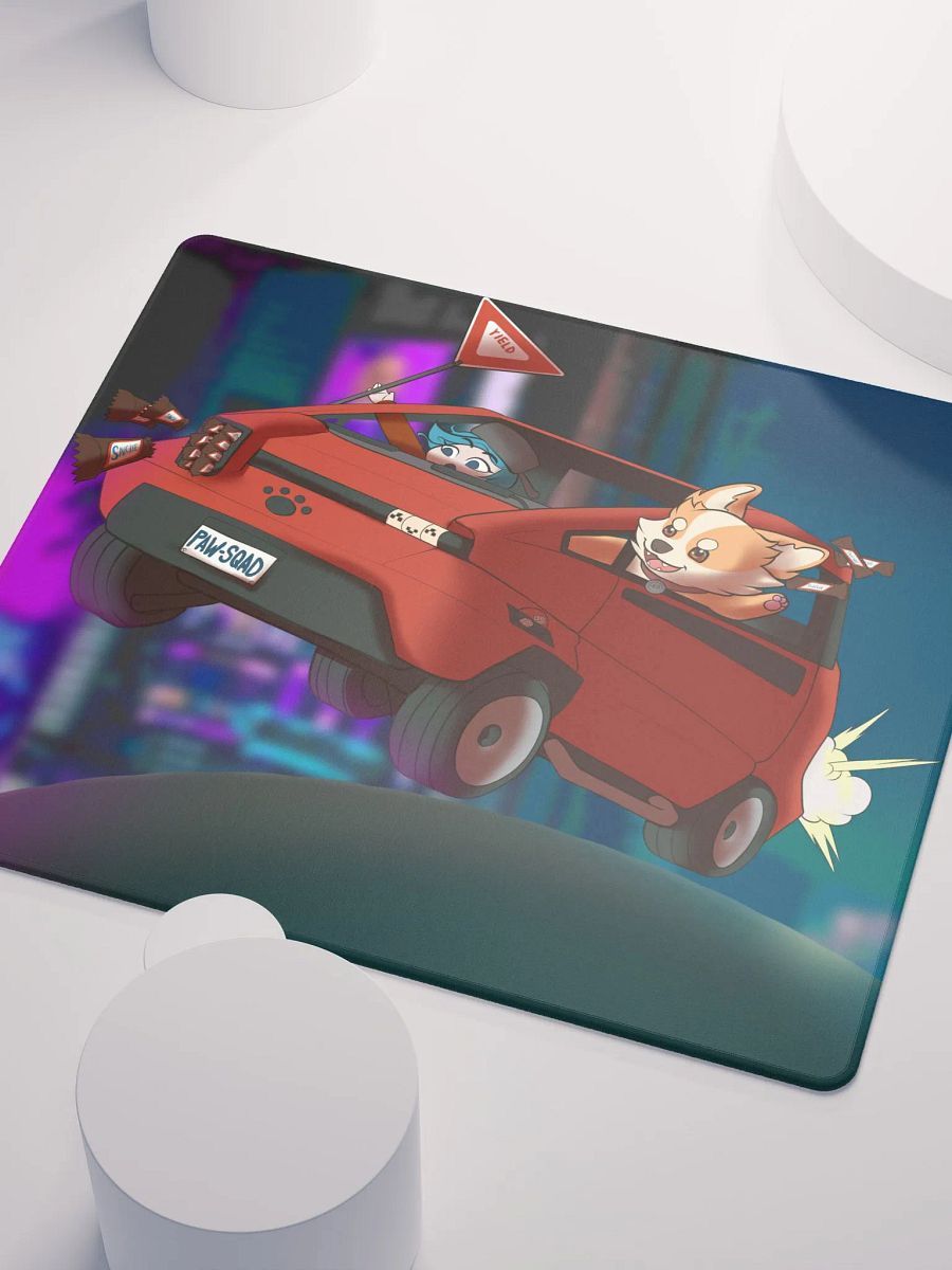 CYBERPUP CAR RIDE | GAMING MOUSEPAD product image (3)