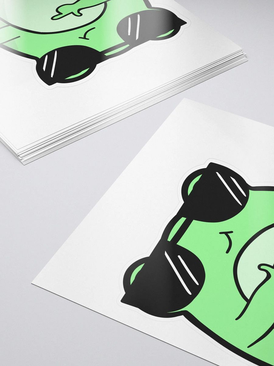 Cool Frog Sticker product image (5)