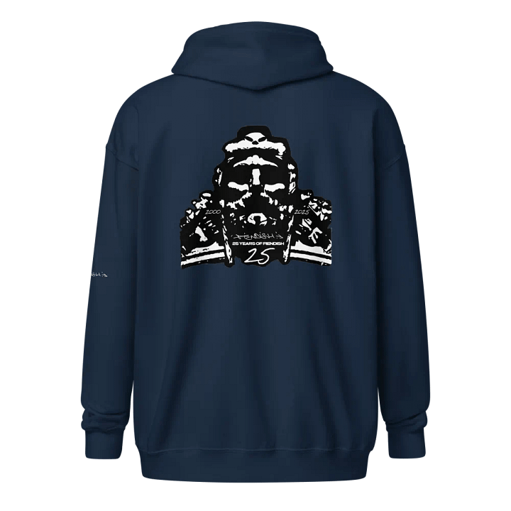 FIENDISH '25 YEARS OF FIENDISH' Zip Up Hoodie product image (2)