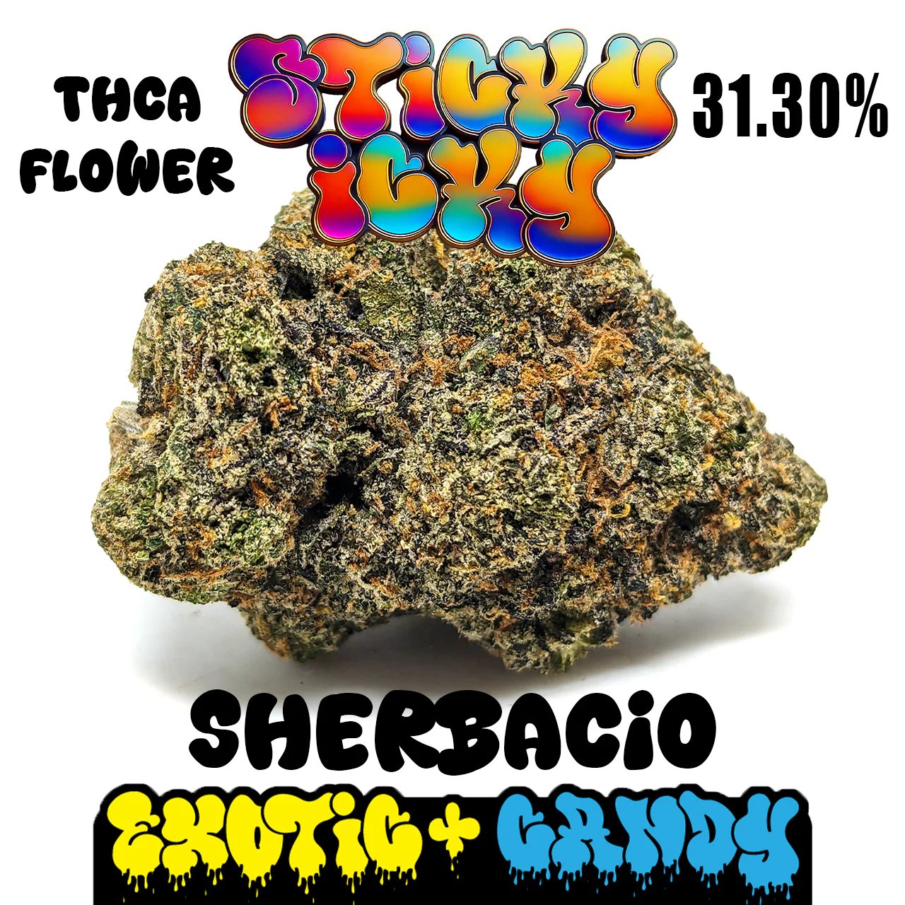 Exotic + Candy -Sticky Icky’s 1lb THCA product image (7)