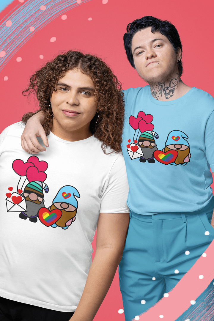 Gnomes In Love - Supersoft T product image (1)