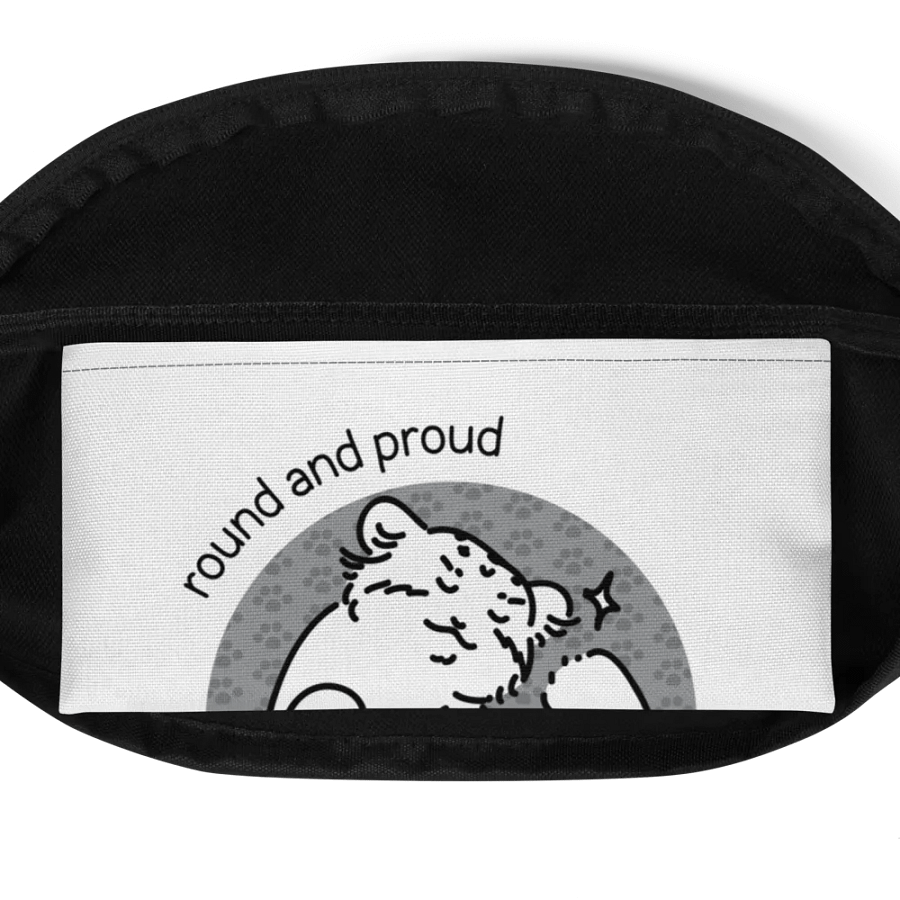 Round and Proud Manul Unlabeled Version - Fanny Pack product image (6)