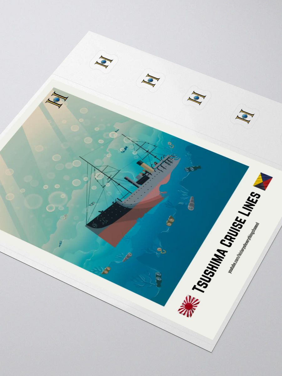 Tsushima Cruise Lines Stickers product image (8)