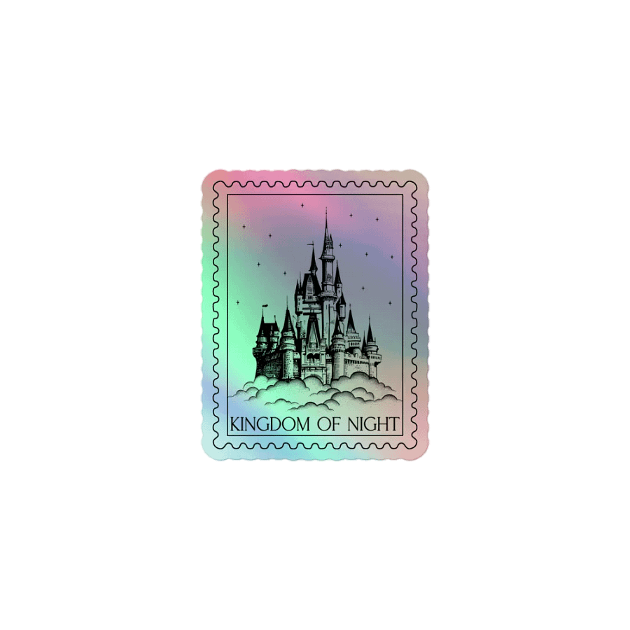 Kingdom of Night Holographic Sticker product image (1)