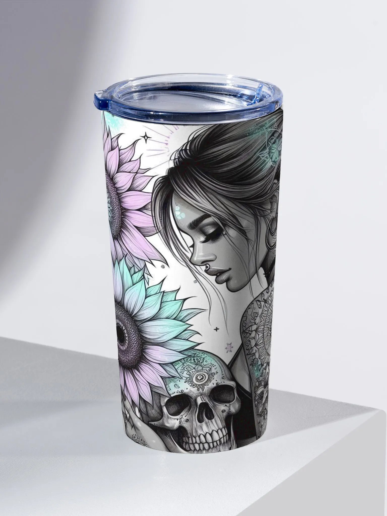 Mystical Tattooed Woman Tumbler product image (1)