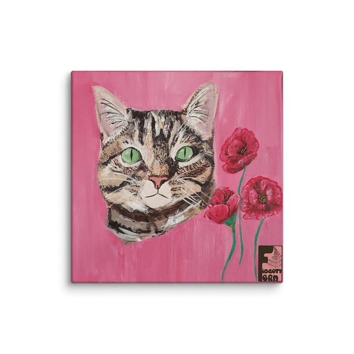 "Poppy the Cat" Canvas Print product image (2)