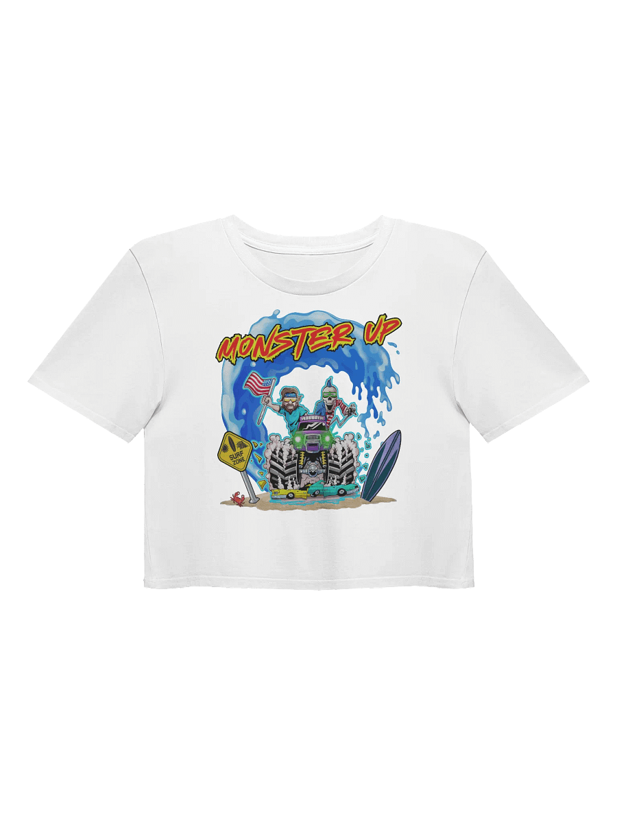 MONSTER UP : AS Colour Women's Premium Crop Top product image (2)