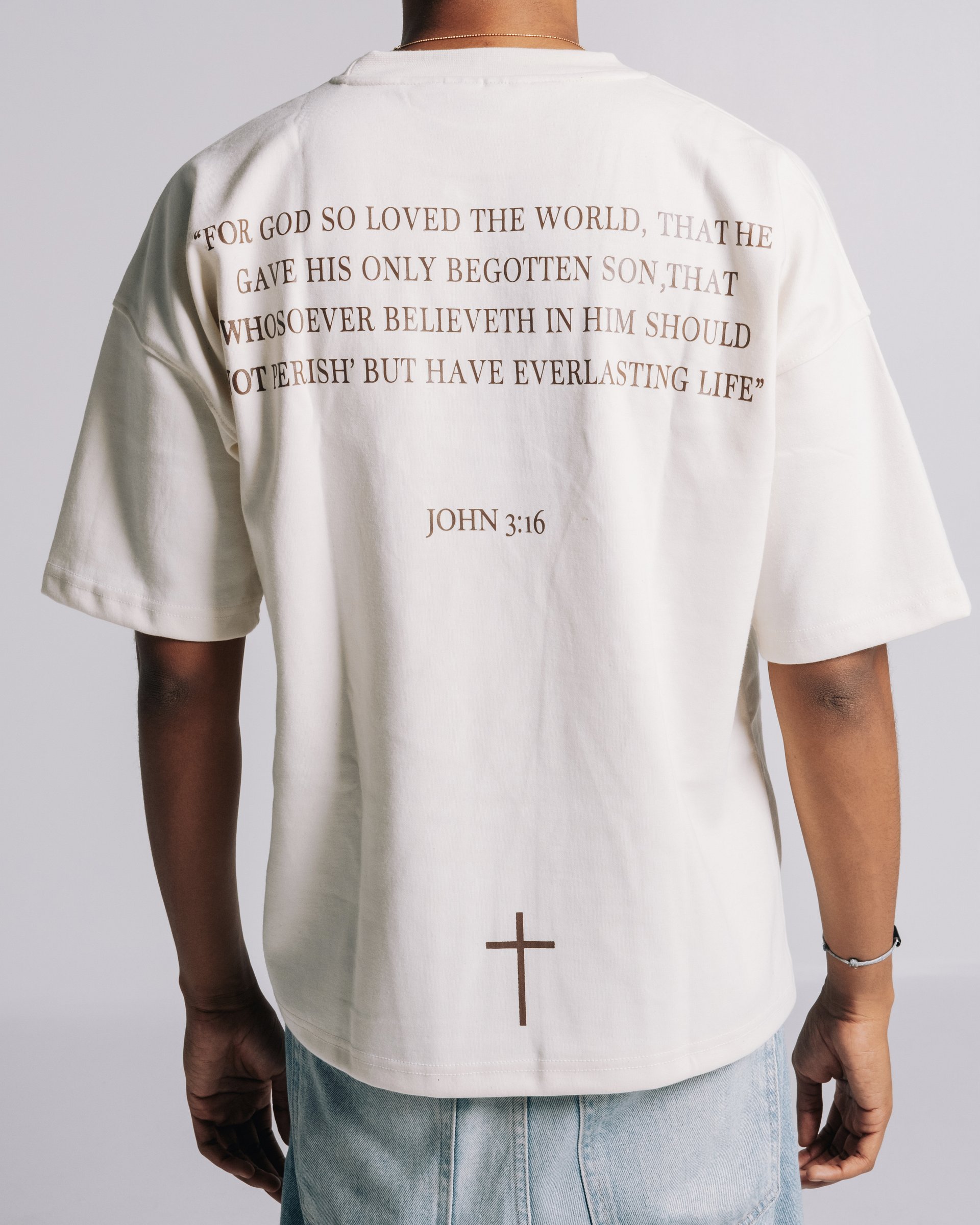 John 3:16-Beige Tee product image (2)