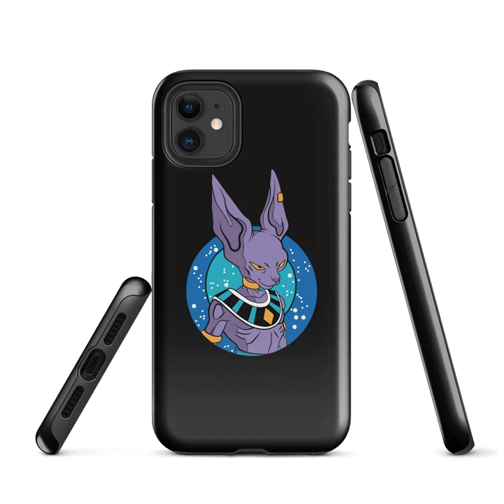 Dragon Ball Z Lord Beerus Tough Case for iPhone – Ultimate Protection for DBZ Fans! product image (1)