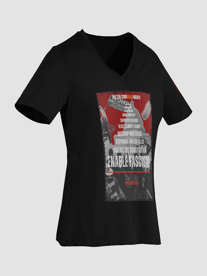 Ten ComMAGAments Women's V-Neck | D A R K product image (2)