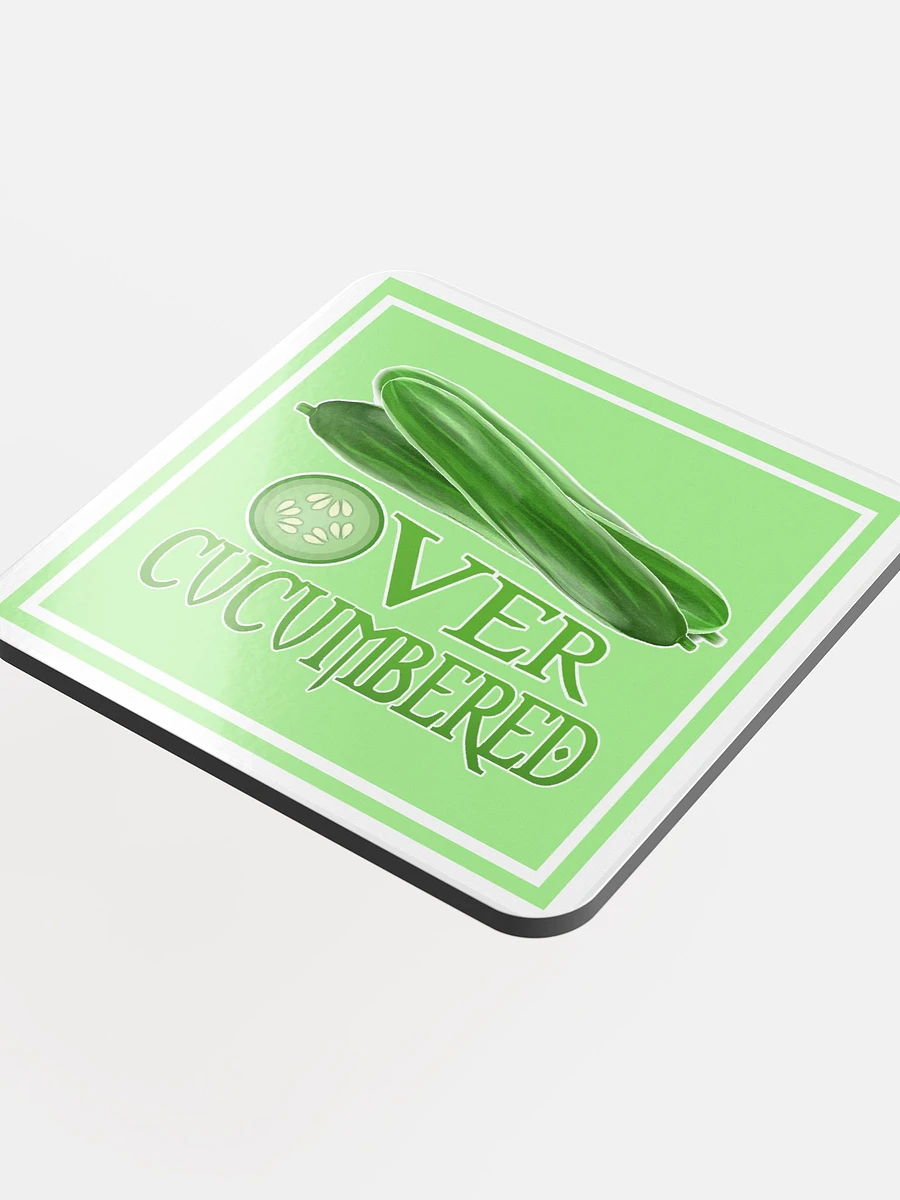 Overcucumbered Coaster product image (4)