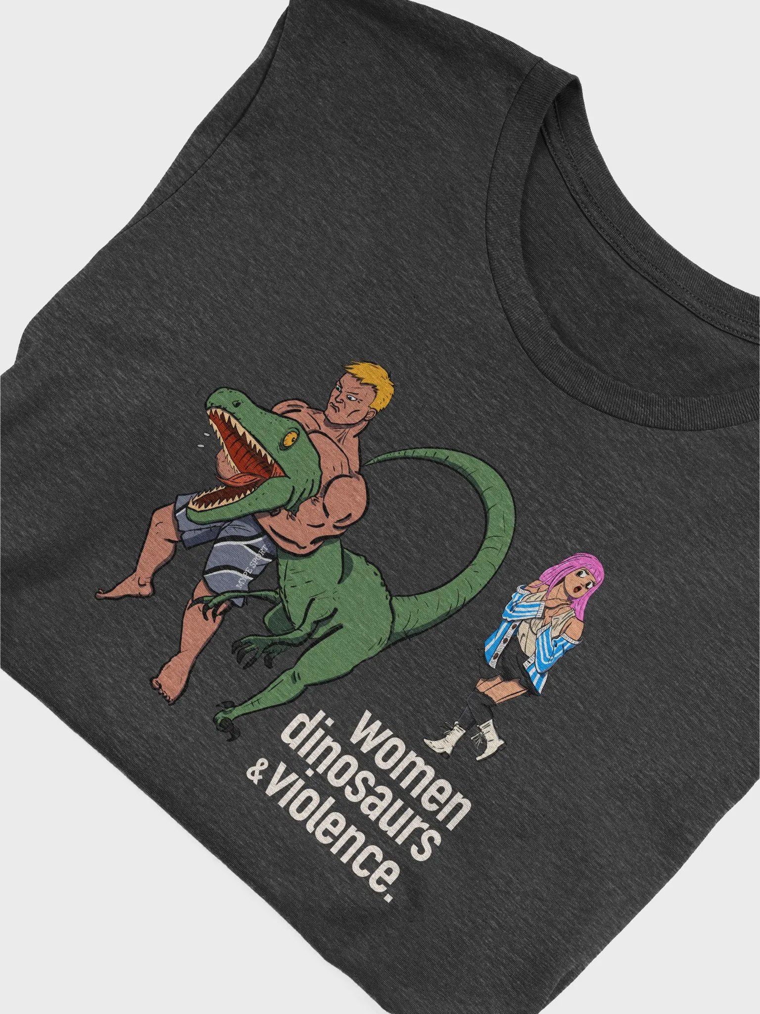 Women, Dinosaurs & Violence - Creme Text product image (4)