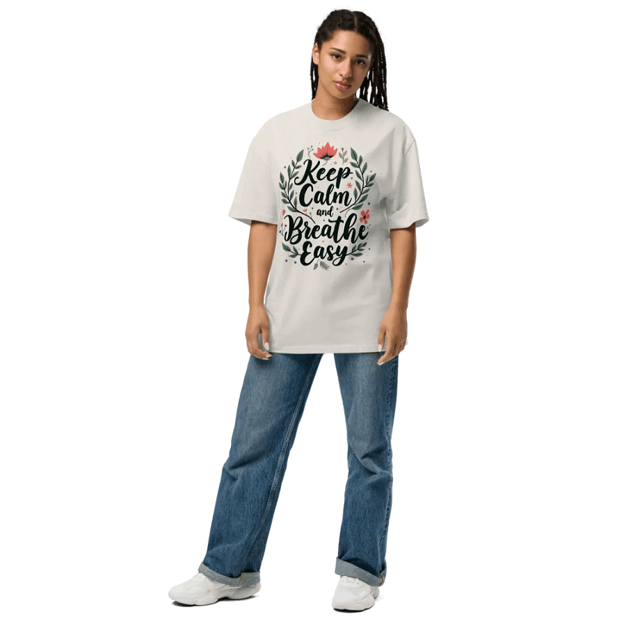 Keep Calm and Breathe Easy Design product image (7)