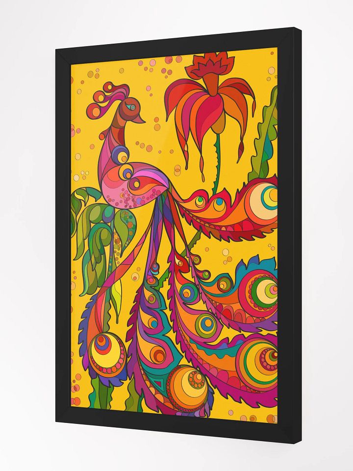 Vibrant Avian Majesty Poster - Tropical Bird product image (4)