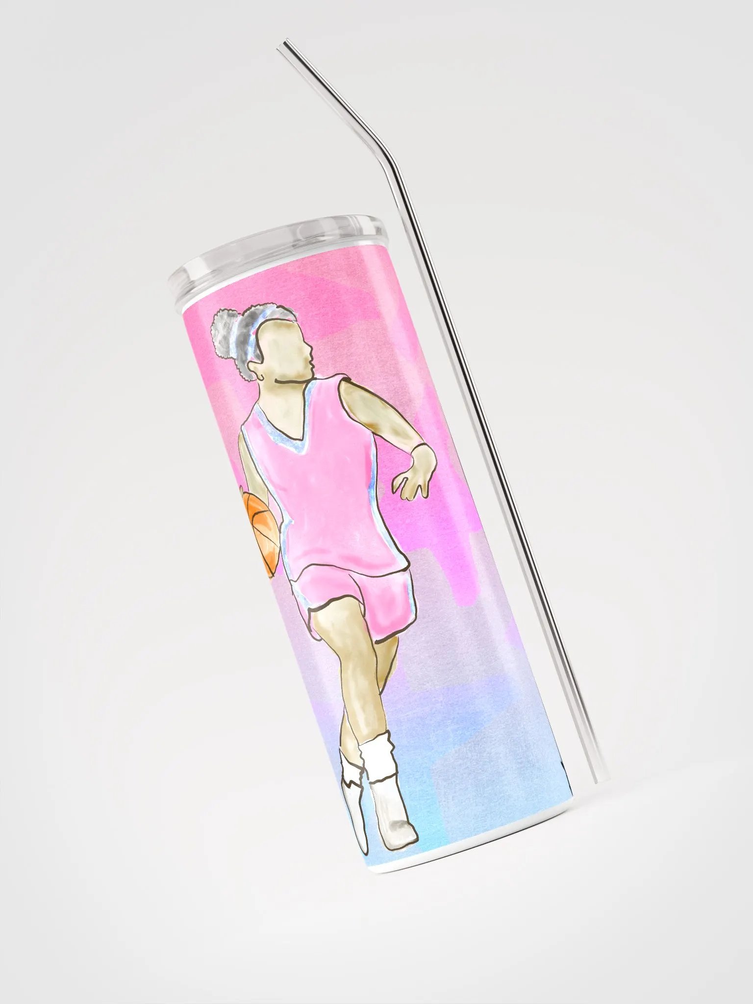 Basketball Fan Stainless Steel Tumbler product image (3)