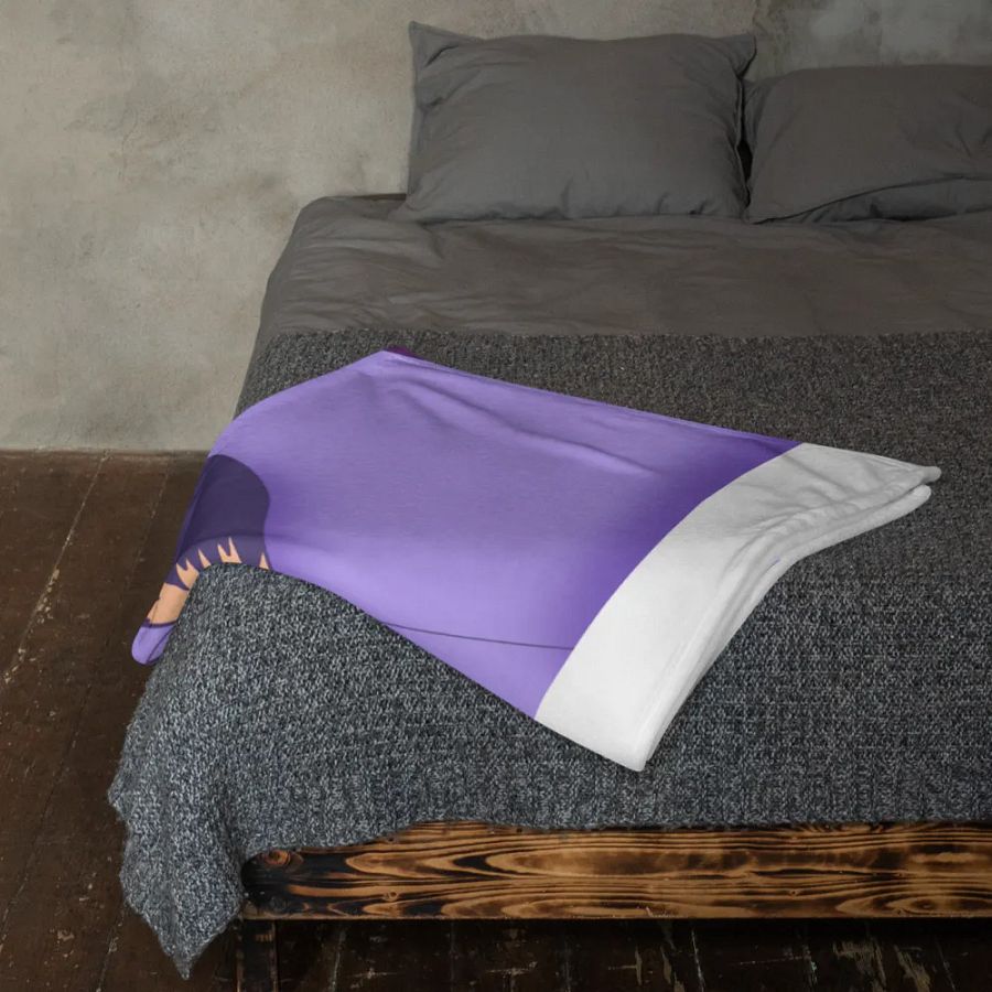 Vaporwave Garf Blankie product image (11)