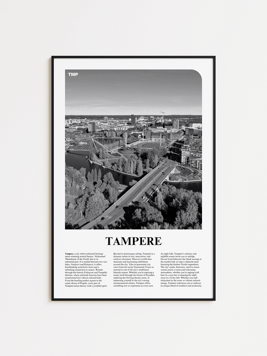 Tampere 01 Newspaper Poster product image (1)