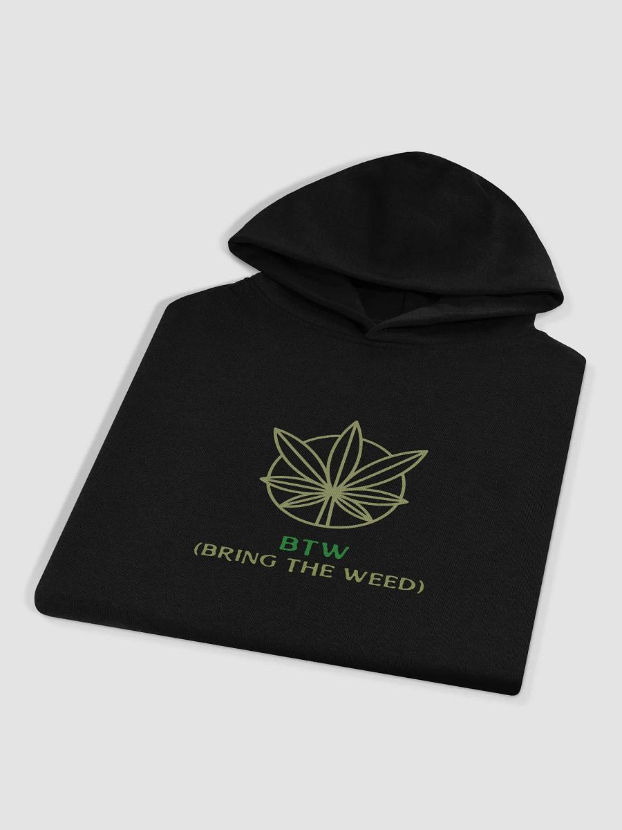 BTW Cannabis Leaf Circle Hoodie product image (13)