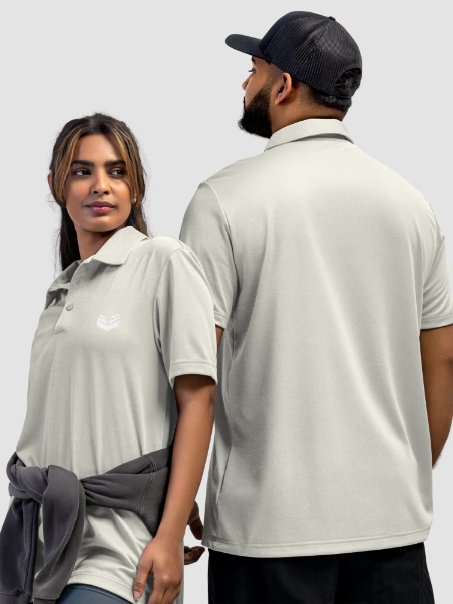 Valkence x adidas Space-Dyed Polo Shirt - Grey One Heather product image (3)