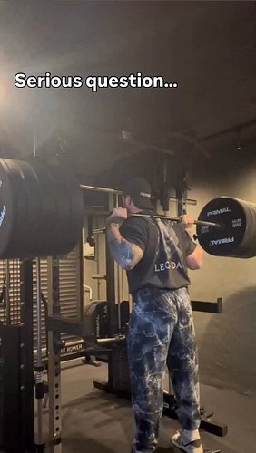 I’m just kidding at the end… kinda 

Anyway I hear this every now and then but want you to realise that strength and muscle b...