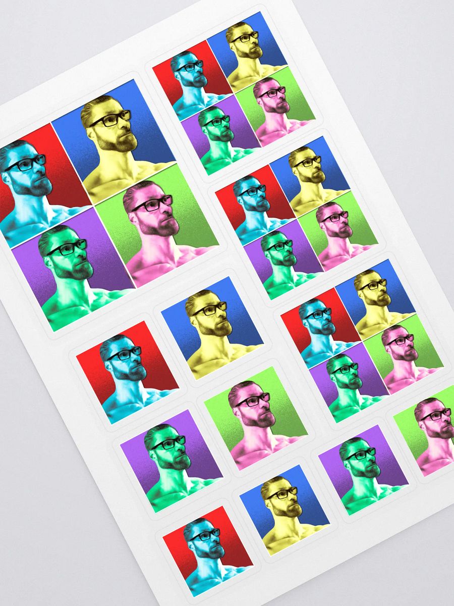 Giga McGarrah – Pop Edition Sticker Sheet product image (1)
