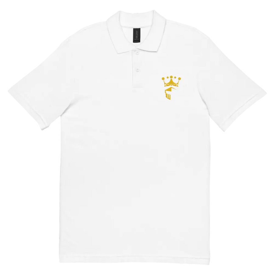 King and crown embroider mens polo product image (50)