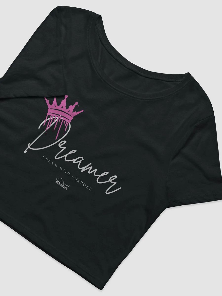 Dreamer Crown Crop Top: Dream with Purpose product image (3)