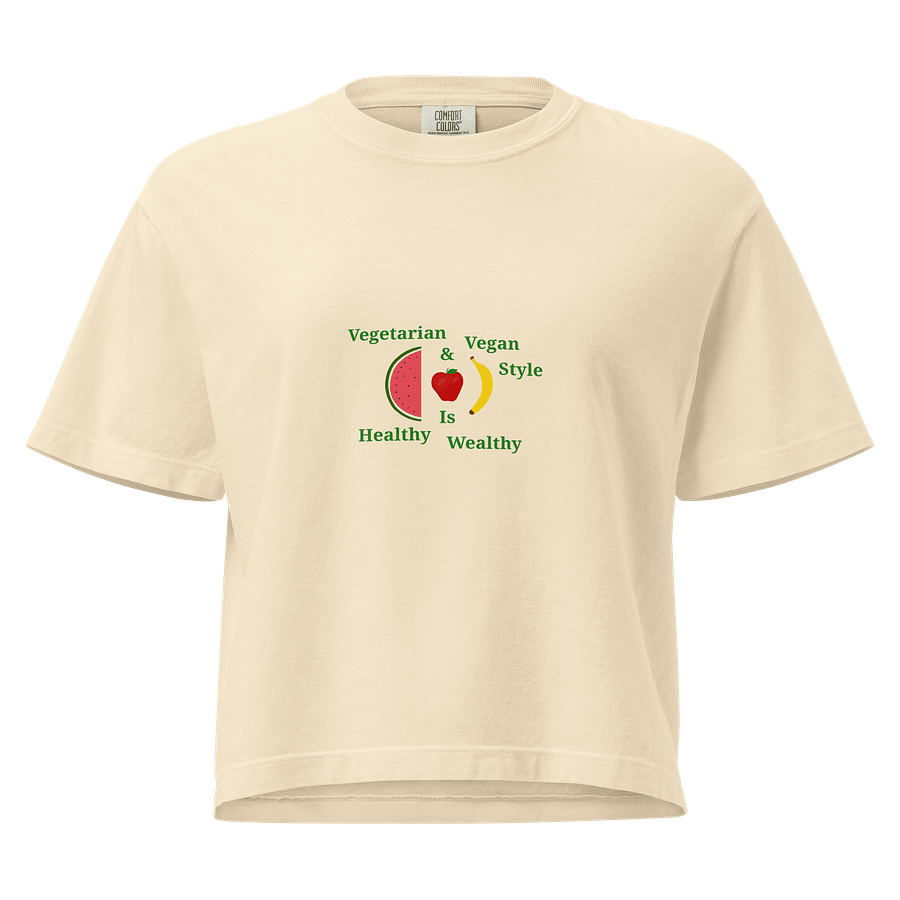 Vibrant Veggie Style Boxy Tee product image (1)