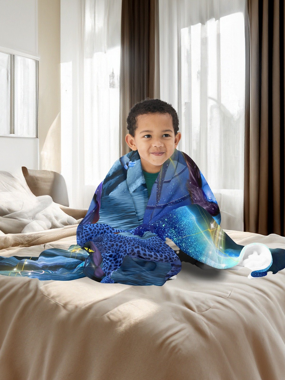 Star Power Light-Tech Fleece Blanket product image (3)