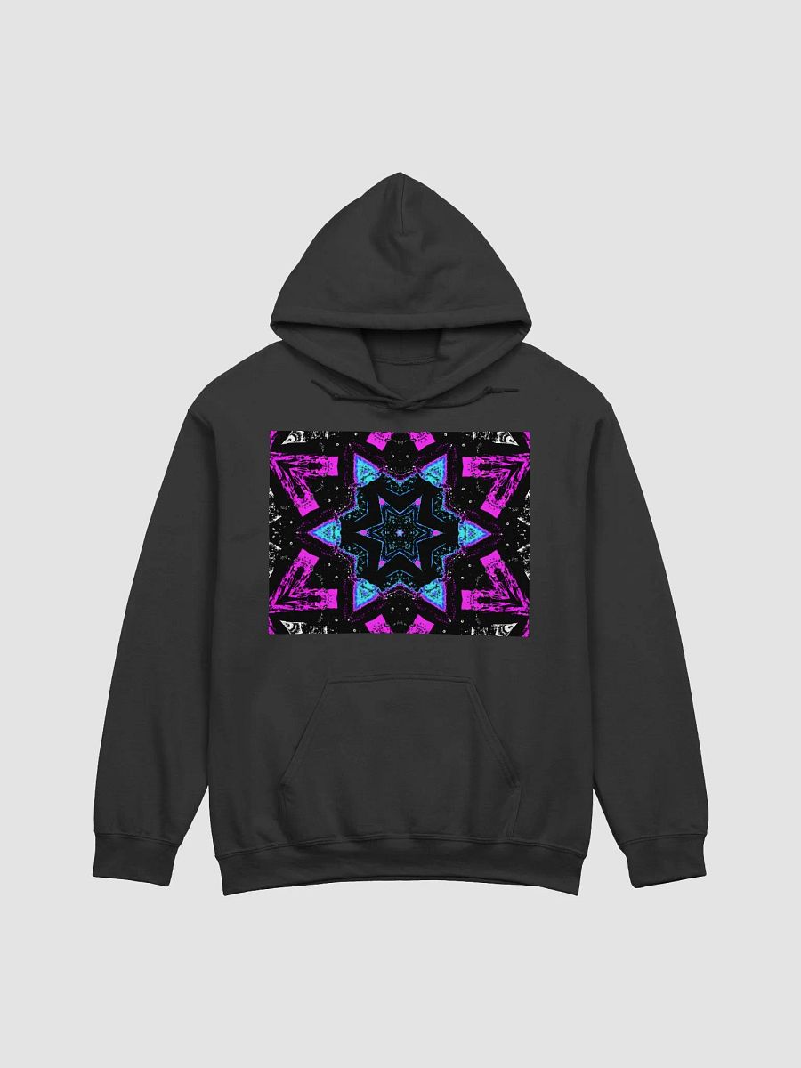 Abstract Vibrant Kaleidoscope of Turquoise and Pinks Women's Classic Hoodie product image (1)