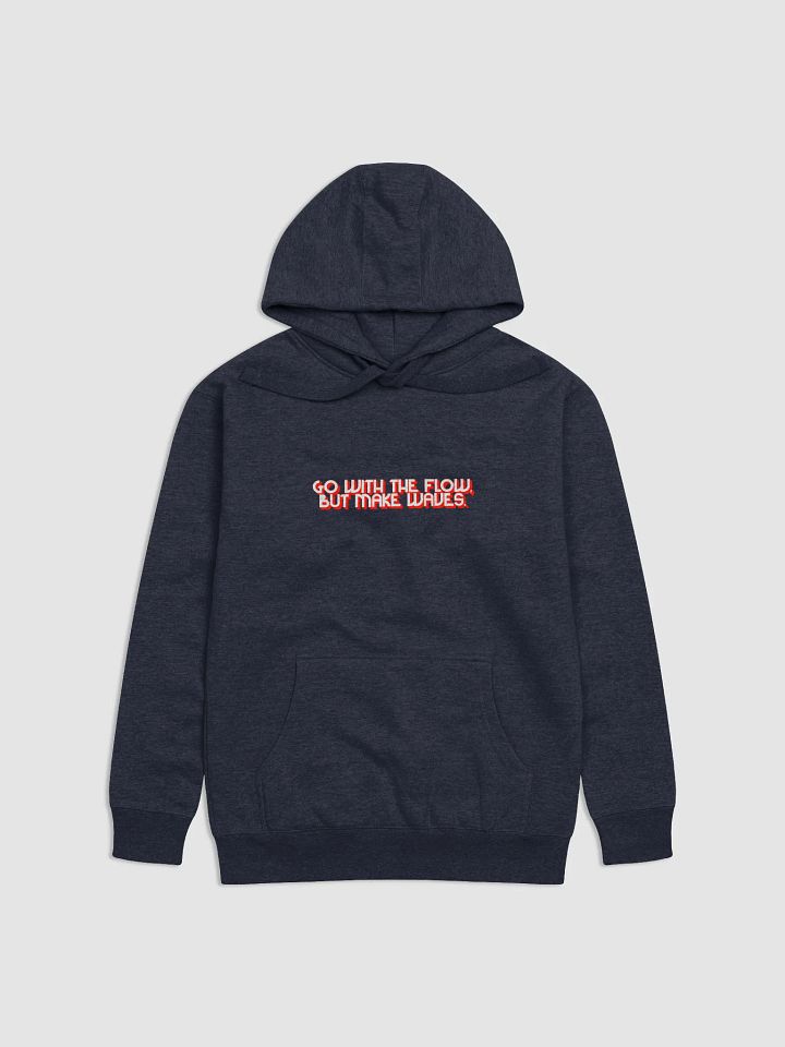 Go with the Flow Cotton Heritage Unisex Premium Hoodie product image (1)