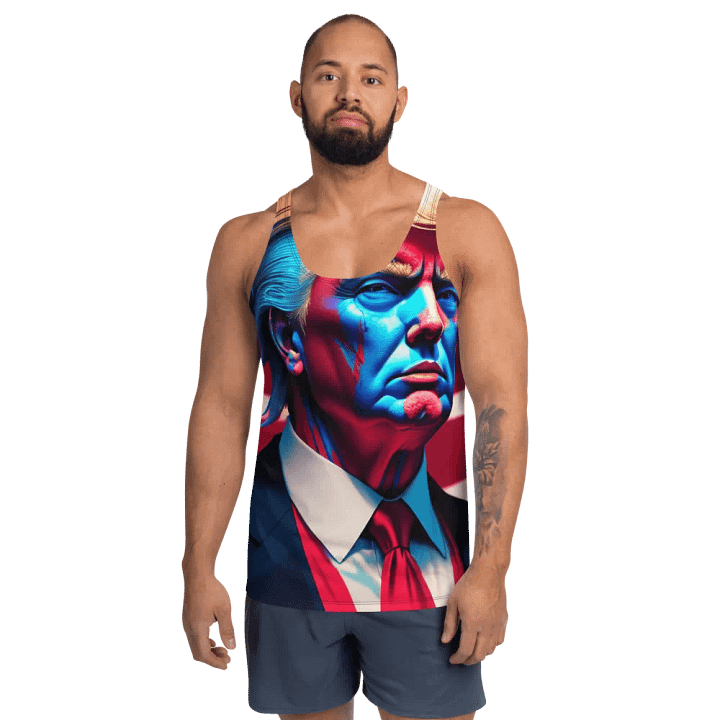 Blue and Red Tank product image (1)