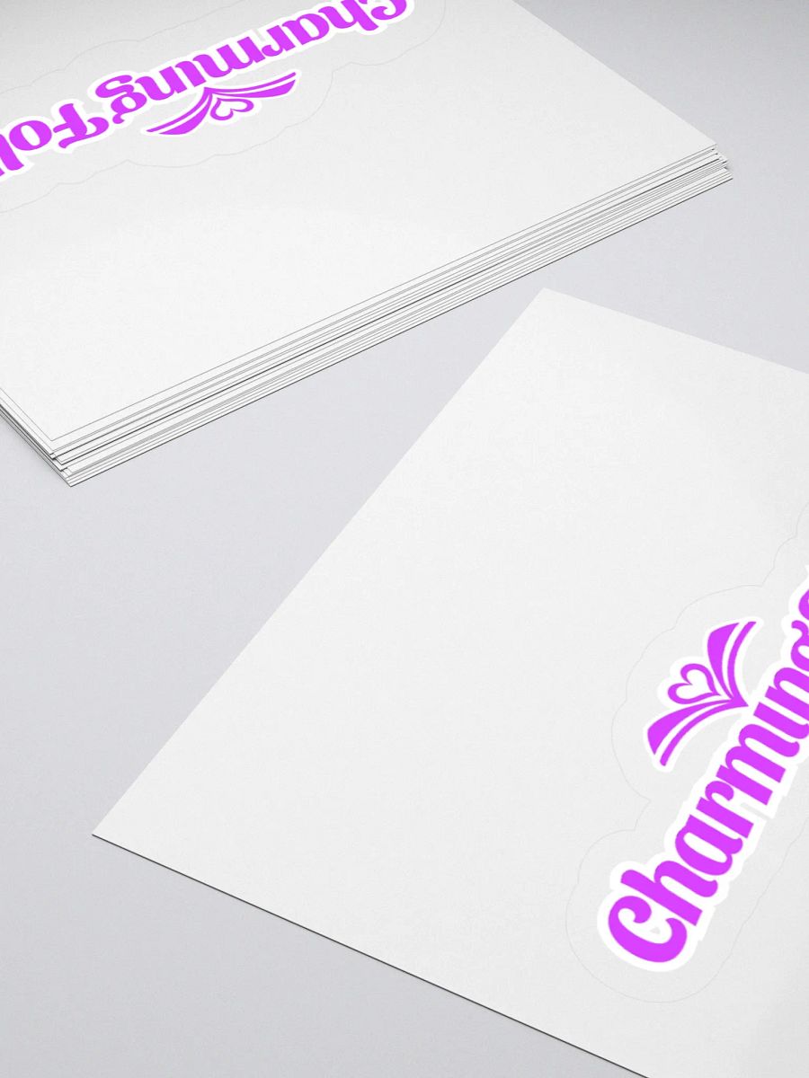 Charming Folks Logo Sticker product image (14)