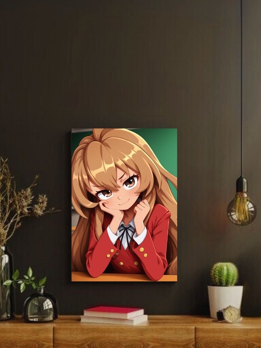 Toradora! – Taiga Mischief Glance – 8x10 Metal Print product image (2)