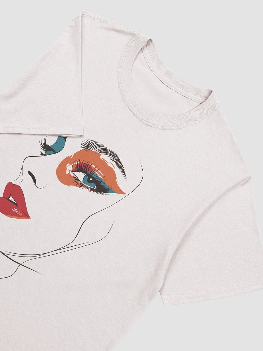 Female Face Line Art T-Shirt – Modern Minimalist Graphic Tee product image (8)