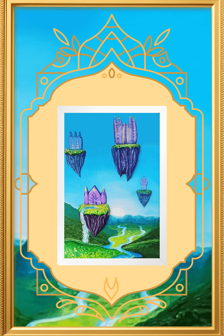 Fantasy World Framed Print product image (1)