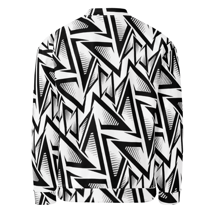 Dynamic Triangles All-Over Bomber Jacket product image (2)