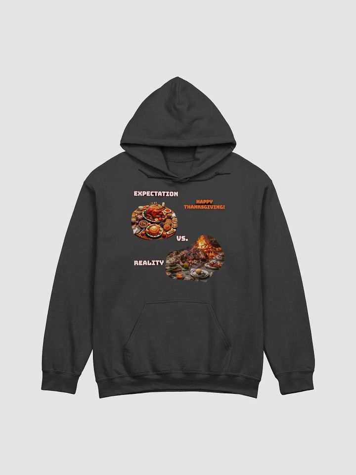 Expectation vs Reality Funny Thanksgiving Hoodie product image (3)