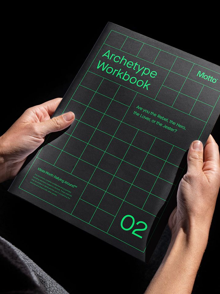 Motto® Discover Your Brand Archetype Workbook product image (1)