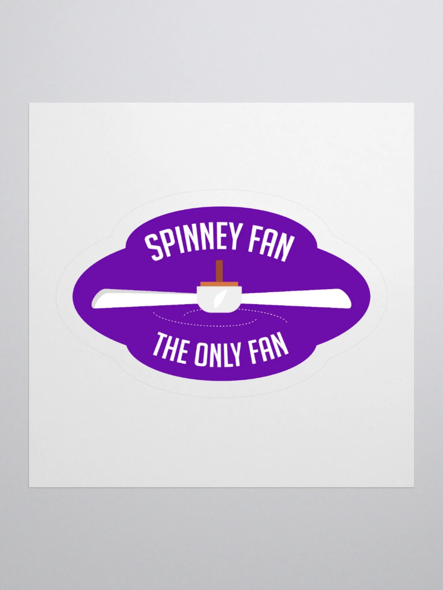 Spinney Fan ...sticker product image (3)
